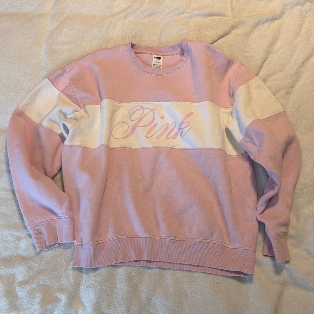 PINK Victoria's Secret Light Pink Sweatshirt